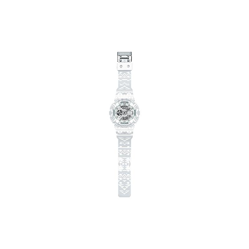 Casio G-SHOCK YOUTH Series Trobal Pattern Theme Series Fashionable Street Shockproof and Waterproof Sports Quartz Movement Resin Strap GA-110TP-7A