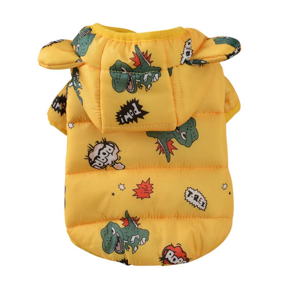 

Осенне-зимняя одежда для домашних животных для маленьких и средних собак, пальто с капюшоном для собак, толстая теплая куртка для щенков, одежда для французских бульдогов чихуахуа S