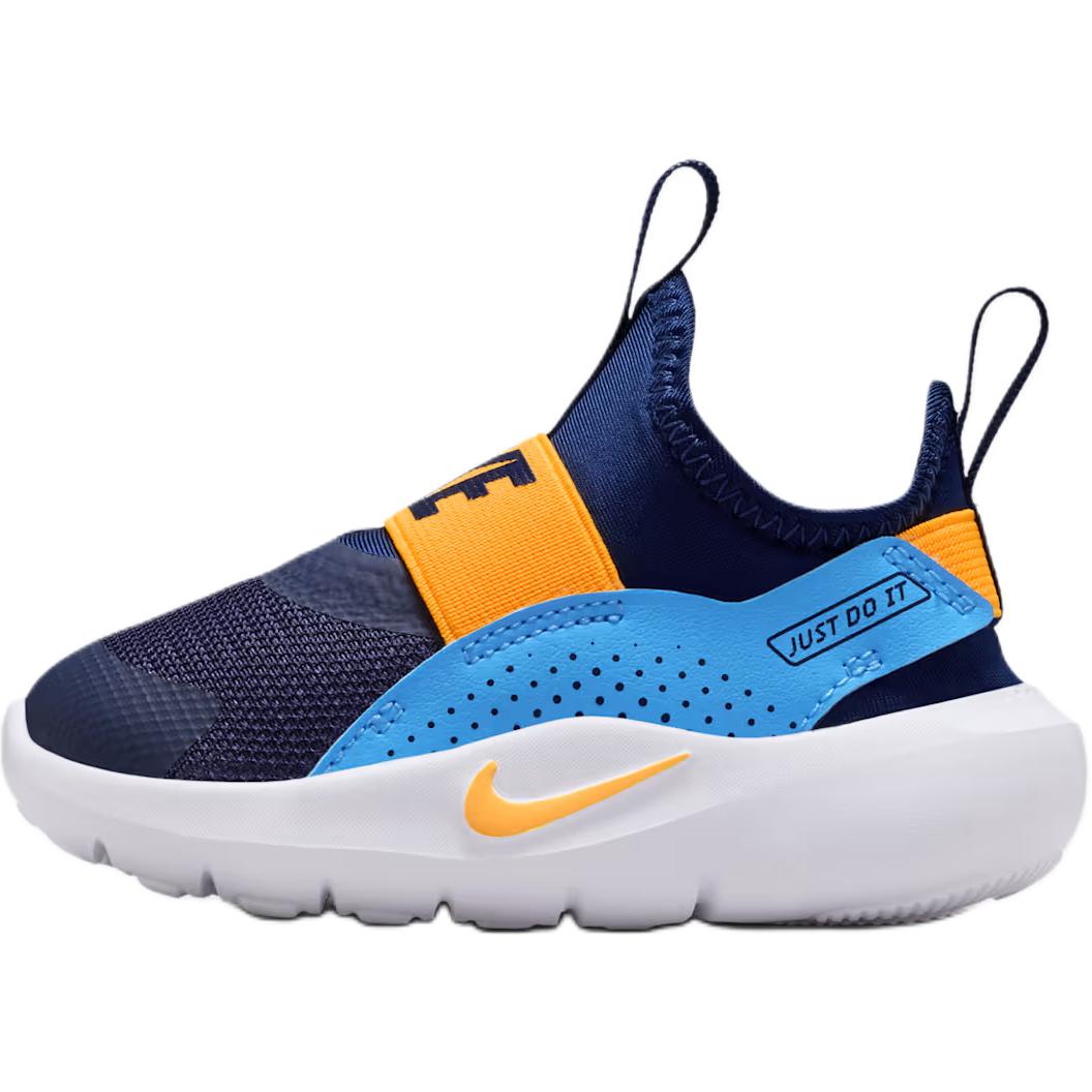 Nike Flex Runner 4 Удобная Поддерживающая Обувь для Ходьбы Детская обувь Полуночно-синий IF2895-403 22