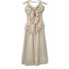 ERADIE Beige 14150028 Frill Dress One Piece Dress F beigeUsed