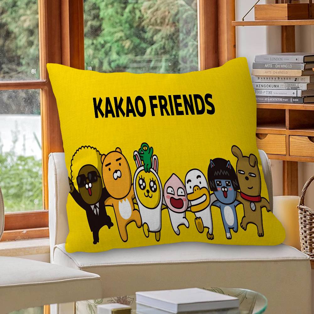K-KAKAOS FRIENDS Pillowcases Home Bedding Decorative Pillow Cover Wedding Super Soft Pillow Case