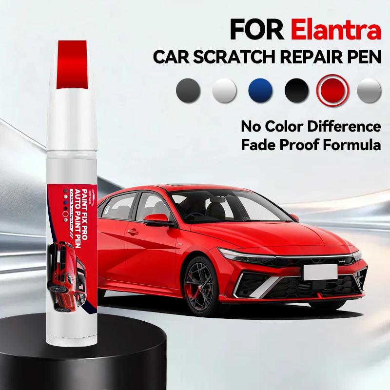 

Exclusive Purpose Vehicle For Hyundai Elantra Paint Repair Pen Touch Up Scratch Remover DIY Auto Accessories Black White Blue Gr червоний