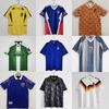 Retro Football Jersey Vintage Soccer Shirt Adult Loose Fit Training Top Brazil Germany 1980s 1990s Classic Kits
