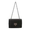 Chain Small Square Bag Street Trend Fashion Personality Single Shoulder Underarm Crossbody Women's Bag Summer New Casual Simple Bag