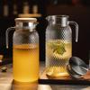 Large Capacity Cold Water Pitcher Transparent Juice Jug Multifunctional Cold Water Jug  Home