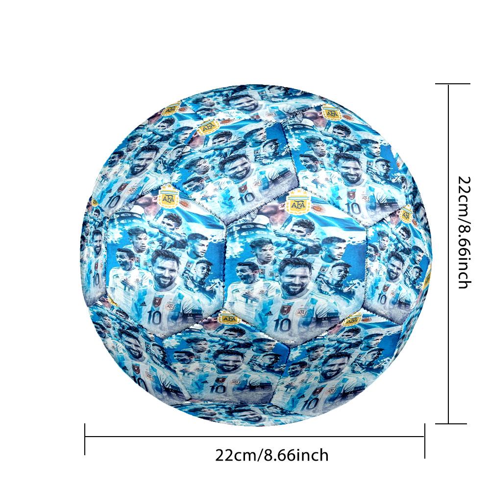 1pc Messis Legacy Soccer Ball Size 5, Machine-stitched, Suitable for Practice Matches/tournament Training for Sports, Lightweight and Durable. c70119