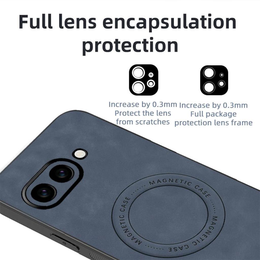 Premium Retro Leather Grain TPU Case for Google Pixel 9A,8A Anti‑Drop Business Phone Shell