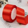 1 Volume 22 Meters Silk Satin Ribbons for Crafts Bow Handmade DIY Gift Wrap Party Wedding Decorative 6/10/15/20/25/40/50mm Tape