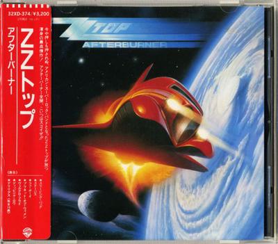 CD ZZ TOP  Afterburner 32XD374 WARNER BROS 1985 Japan Rock Gebraucht