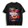 Jujutsu Kaisen Character Print Anime Casual Trendy Short Sleeve T-Shirt Pure Cotton T-shirt