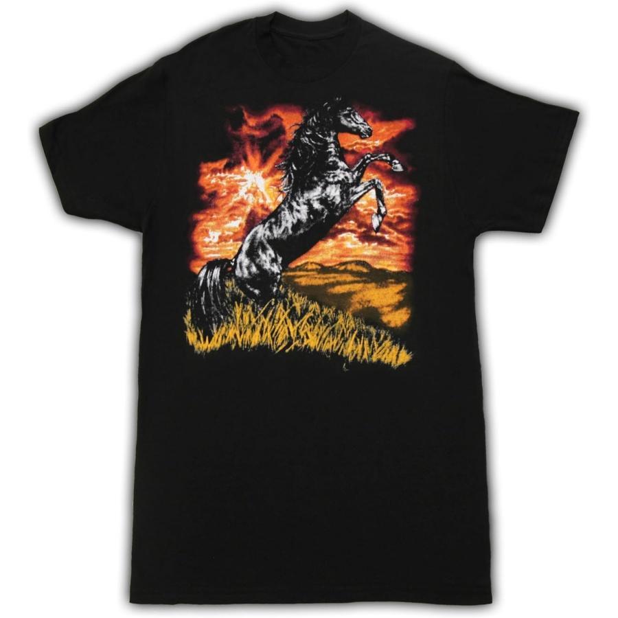 Sub_Urban RIOT Horse Charlie Day Black Adult T-Shirt Tee (Adult Small) S разноцветный