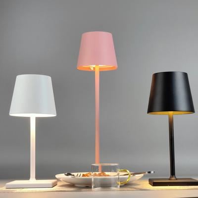 Baterie 5200 mAh IP54 Vodotěsná bezdrátová stolní lampa Pro Mini s dotykovým stmíváním pro jídelnu v restauraci