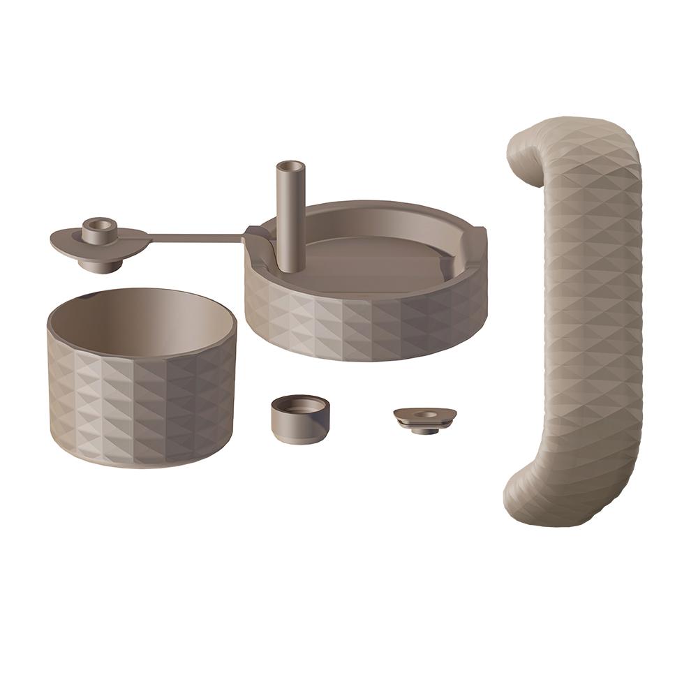 

5 шт./компл. Цветной многофункциональный силиконовый стакан для стакана, набор аксессуаров для стакана Stanley Quencher H2.0 40 унций, чехол для стакана светло-коричневого