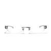 GM Musubi Frame Women's Rimless Cat Eye Metal Glasses - High-End Style by Wang Jiaer
