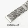 High Quality Steel Mesh Belt Watch Strap for Citizen Eco-Drive Air Eagle Jy8078 Second Generation Blue Angel 22mm Watchband
