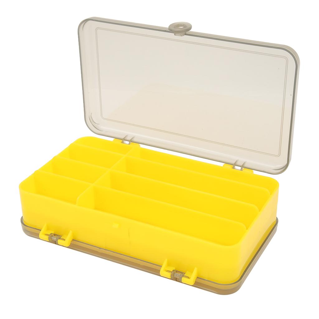 Taca na przynęty wędkarskie Plastikowa konstrukcja z przegródkami Duża pojemność Wielofunkcyjny pojemnik na przynęty Sprzęt wędkarski