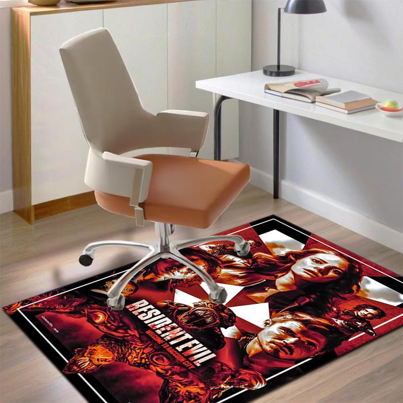 Sci-Fi Game Resident Evil, Umbrella Corporation, Soft Carpet, Home Living Room, Office Chair Pad, Door Mat, Door Mat Carpet U1
