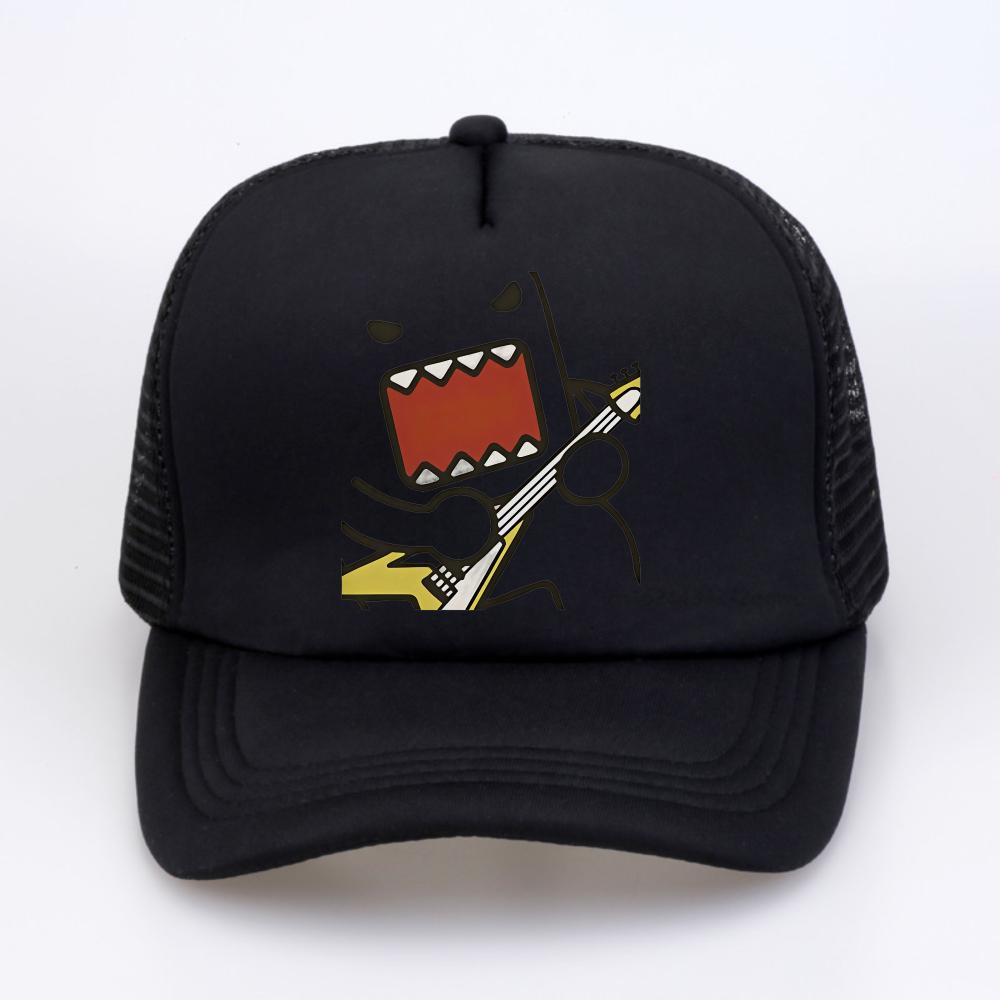 Epic Face Domo Kun Funny Meme Hat Unisex Women Fashion High Quality Mesh Breathable Trucker Hats Adjustable Outdoor Baseball Cap