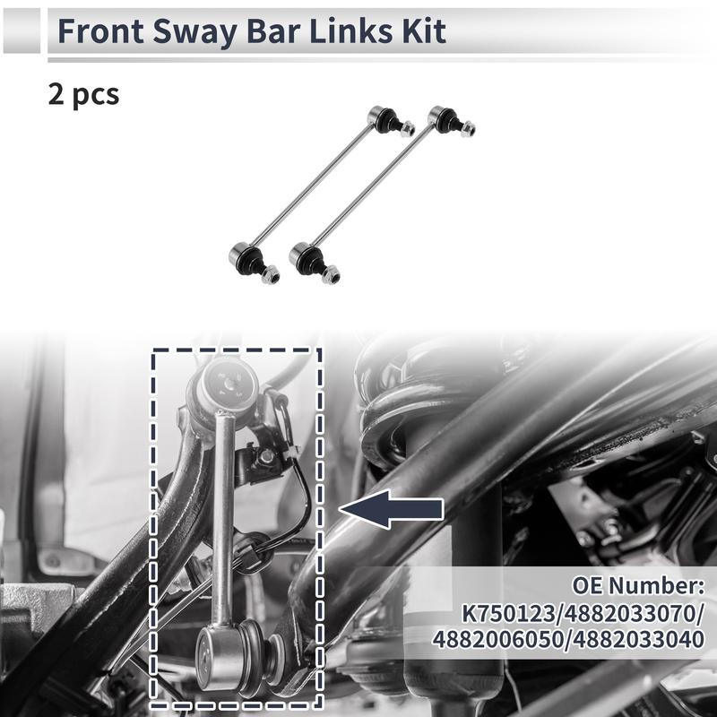 X Autohaux Front Stabilizer Bar Links No Bushing for TOYOTA AVALON 2013-2018 No.K750123