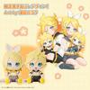 ČKS (Ccp) Kagamine Len a Kagamine Rin Plyšová hračka, Teplá plyšová hračka, Postavy Piapro, Hatsune Miku, Vocaloid, Roztomilý, Teplá postava, CharaNix KS-AN