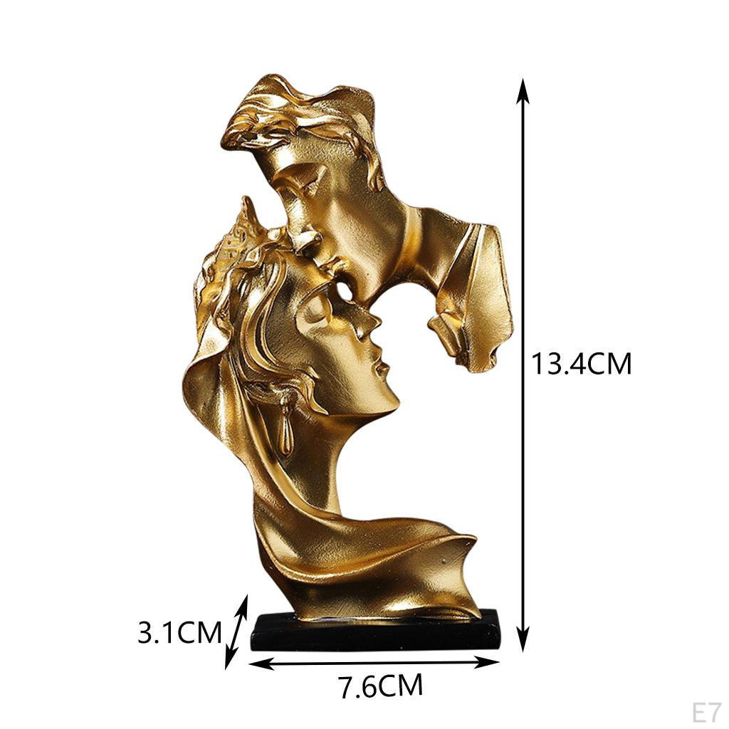Day Present Statue Couples Sculpture Elegant Durable Desktop Models Art Meaningful Appearance