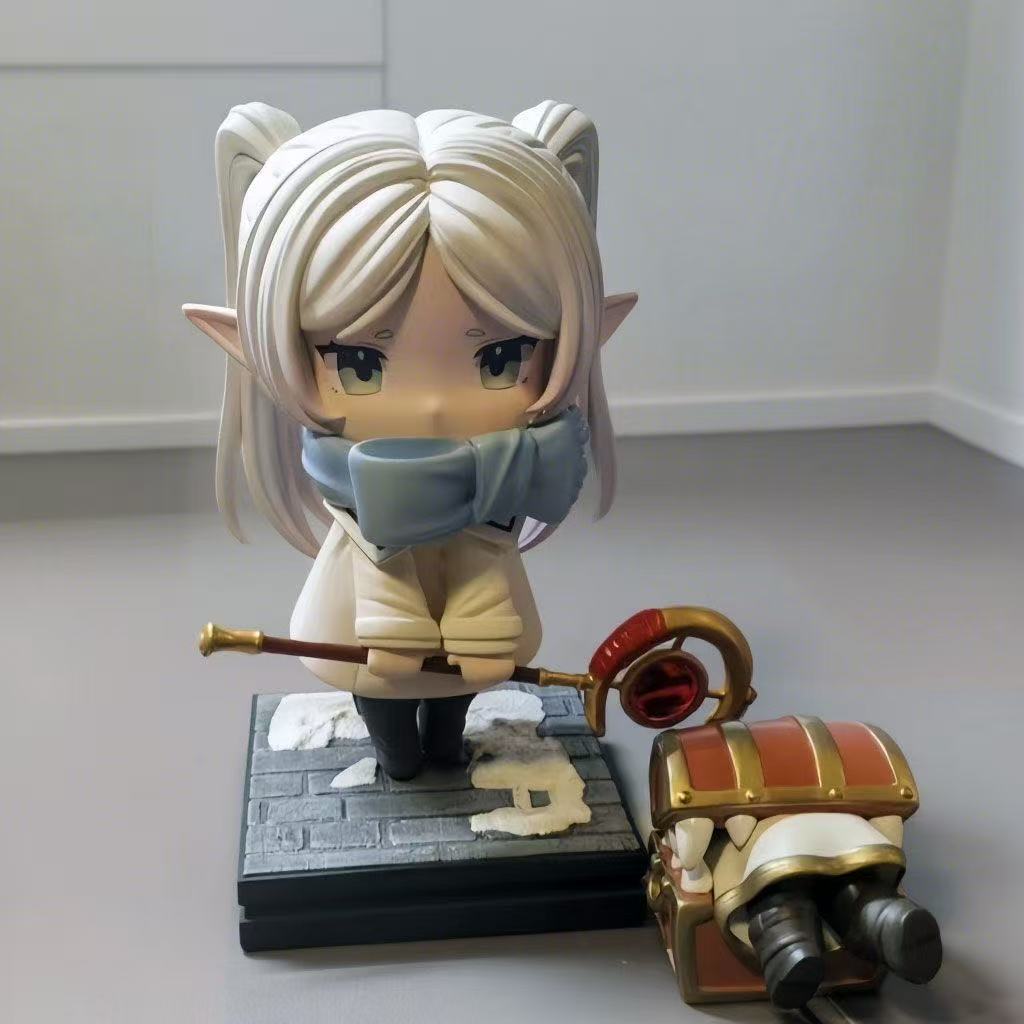 Funeral Lillian Winter Clothes Lillian Beautiful Girl Animation Action Figure Miniature Decoration High Quality Plaything