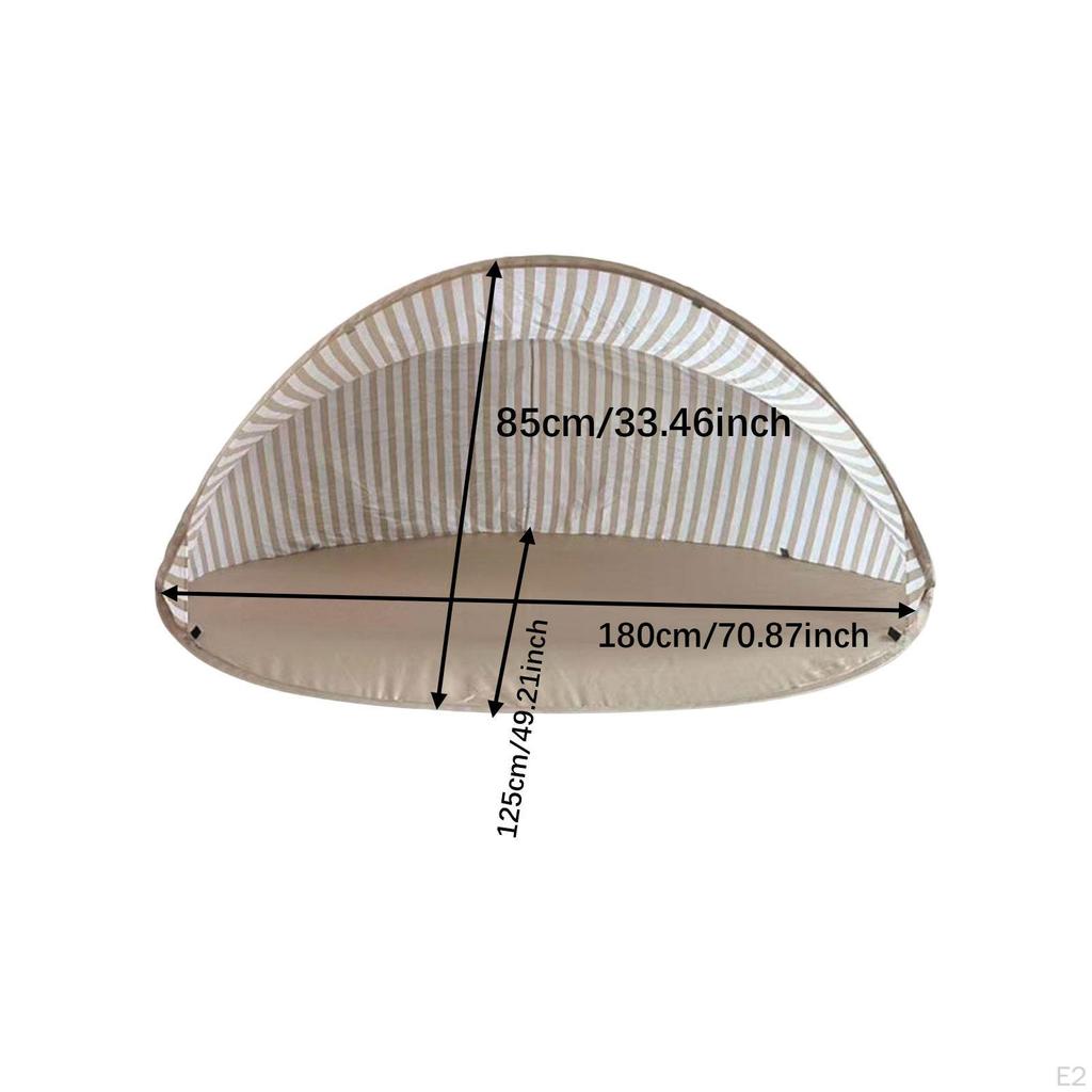 Namiot plażowy wszechstronny dla 2-3 osób na podwórko, do ogrodu, na zajęcia na świeżym powietrzu