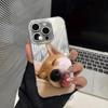 Coque de téléphone mignonne Saucisse Chien Noir Plume pour iPhone 17 16 15 14 13 12 11 Pro Max 16E 17E XS X XR 7 8 Plus Housse antichoc IMD