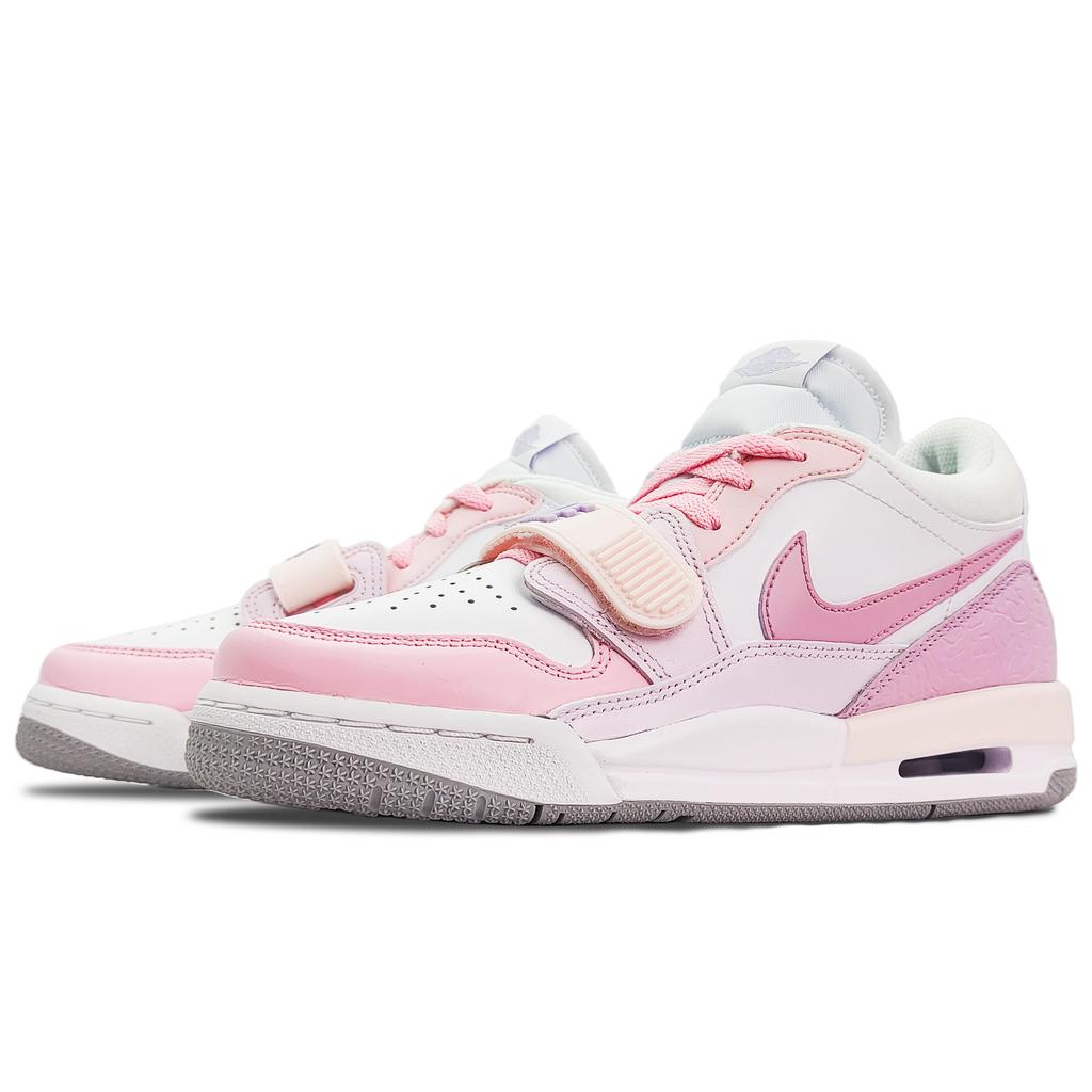 Jordan Legacy 312 Low top Vintage Basketball Shoes GS Pink White HF0747-151(Team188-)