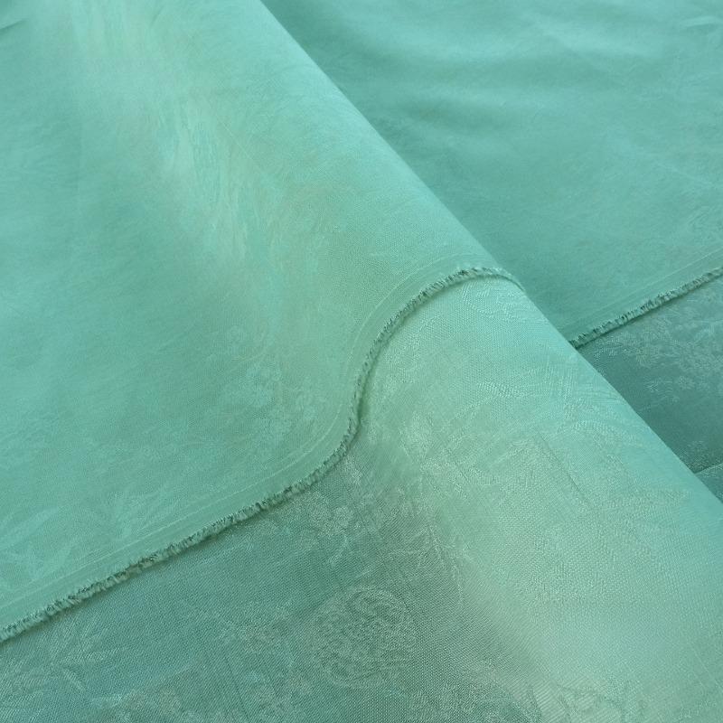New Chinese Style Rayon Flora Jacquard Fabric Lightweight Breathable Sheer Cloth for Sewing Hanfu & Sun Protection Clothing