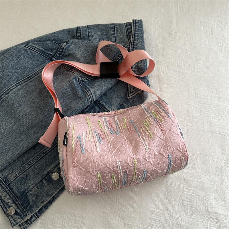 Simple Large Capacity Summer New Casual and Fashionable One-shoulder College Student Commuting Toy Bag