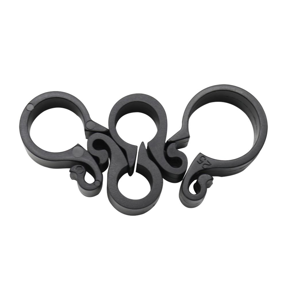 20 Pcs Garden Pipe Connection Fastening Clips DN12 DN16 DN20 DN25 Pipe Tightening Buckles Irrigation System Hose Fixed Tool