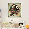 Full Embroidery Eco-cotton Thread 11CT Counted Witch Cross Stitch Kit 40x40cm