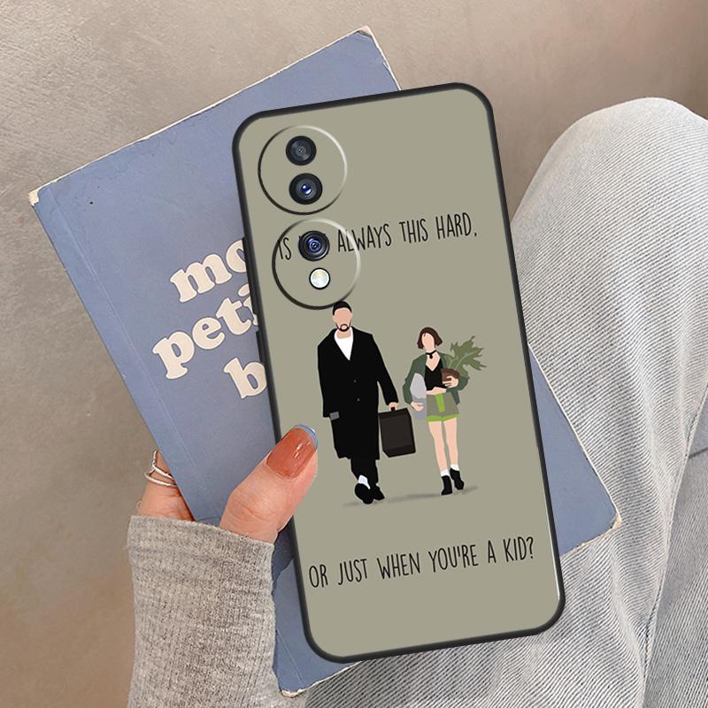 Leon The Professional Case For Honor Magic 8 Pro 5 6 7 Lite Cover For Honor 200 400 90 70 50 X8a X8b X9a X9b X9c