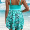 One-piece Swimsuit Women's Explosive Printed Skirt Seaside Beach High-end Bikini Swimsuit