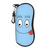 Cartoon Barbapapa Glasses Case Unisex Anti-Fall Zipper Anime Glasses Storage Box Protector Eyewear Container