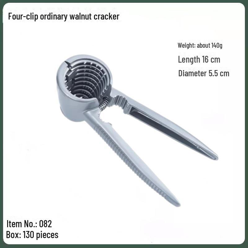 Zinc Alloy Vertical Nutcracker: Pine Nut & Hazelnut Shelling Tool