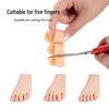 Silicone Adjustable Three-Hole Toe Separator & Corrector