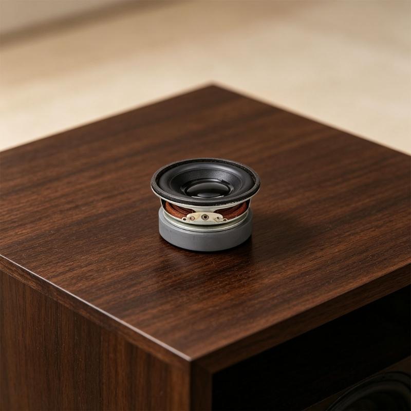 Magnetic Loudspeaker 5W 4Ohm 2.25Inch Round Shape Replacement PU Frame Loudspeaker Full Frequency Magnetic Loudspeaker