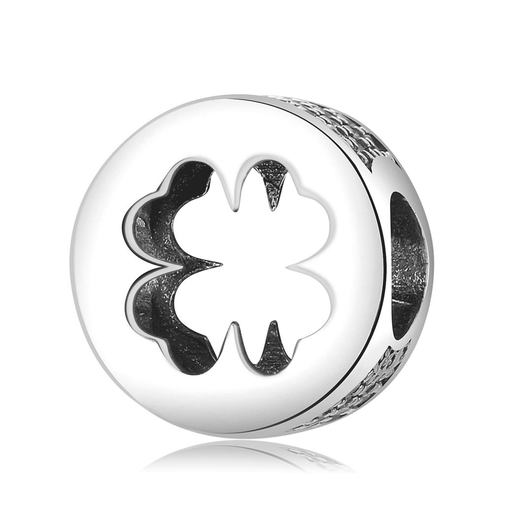 925 Silver Sparkling Angel Wings Dream Catcher Skull Clear CZ Charms for Jewelry Making Fit Original Designer Bracelets