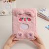 Cartoon A7 Photo Card Holder Album Girl Small Card Binder Plush Puppy Storage Booklet Student Cards Booklet