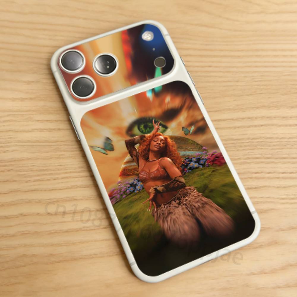 

Певец S-SZA lana Для iPhone 17pro/Max Чехол-наклейка на всю заднюю панель Цветная Задняя Защитная Пленка-наклейка iPhone17pro