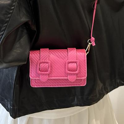 Bag Women's 2025 Summer New Fashion Retro Candy Color Mini Small Square Bag Women's Shoulder Messenger Bag
