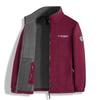 Giacca da uomo in pile Sherpa norvegese double-face: Business Casual, Outdoor, Caldo, Con Velluto e Spessore per Autunno/Inverno.