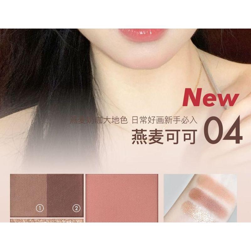 CCSHEER - Four-Color Blush & Eyeshadow Palette - 3 Types