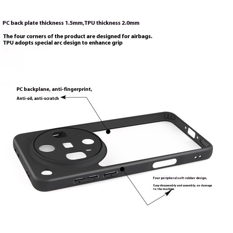 For Oppo Find X8 Ultra 5G Case Shockproof PC+TPU Clear Back Phone Cover