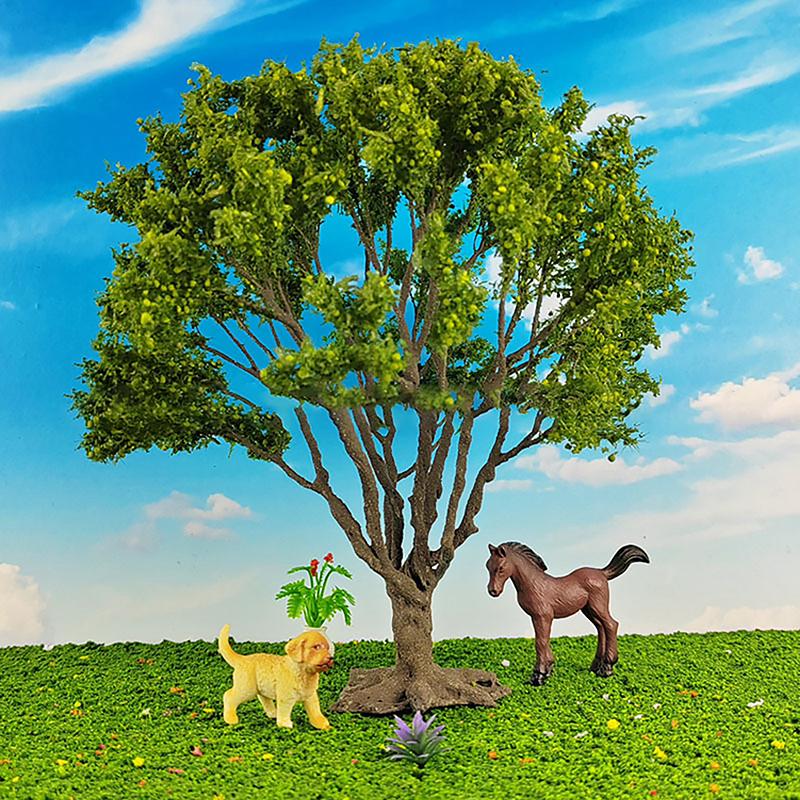 12/15cm Hohe Qualität Drahtmodellbaum Mikro-Landschaft Landschaftsgestaltung Dekoration Sandtisch Park Szenerie DIY Material
