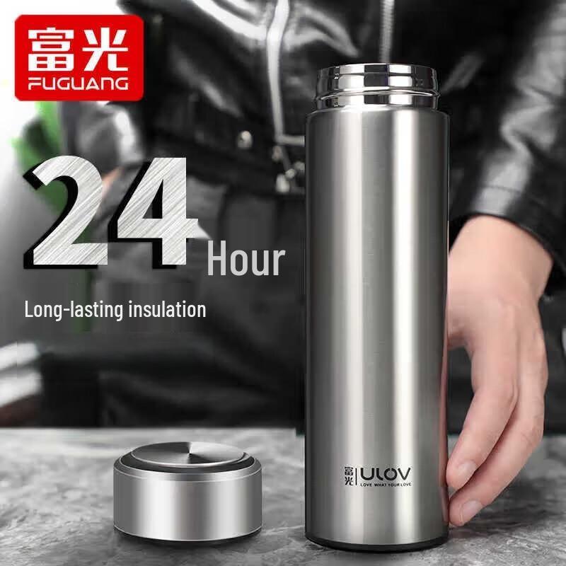 FUGUANG Men s 316 Stainless Steel Insulated Thermos Mug, 500ml