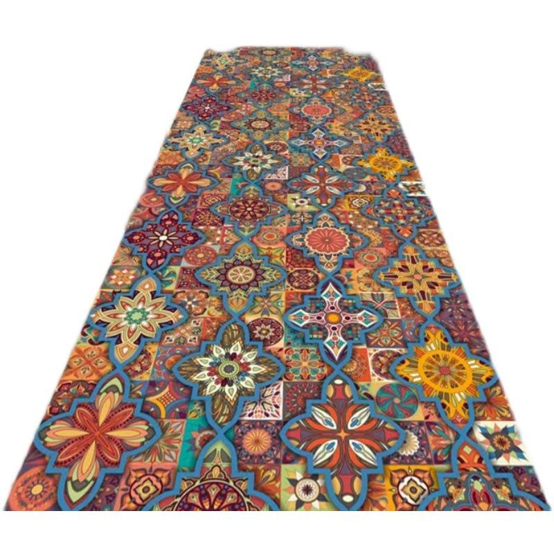 Home Living Room Hallway Persian Style Carpet Hallway Foyer Home Washable Entrance Carpet