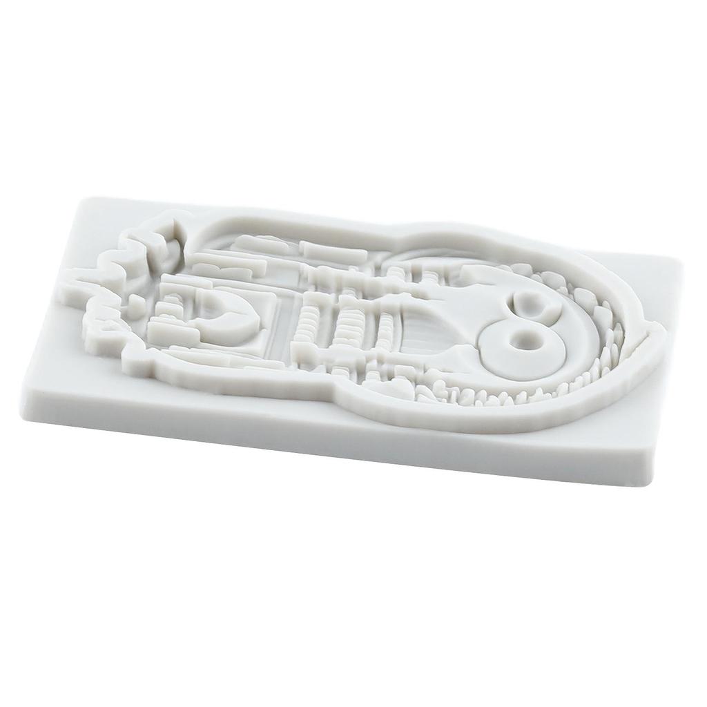 Castle Silicone Mold Moon Castle Fondant Molds Cake Decorating Tools Cupcake Topper Candy Resin Clay Chocolate Gumpaste Mold